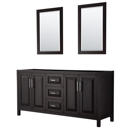 Daria Double Bathroom Vanity - 71W x 35H x 21.5D