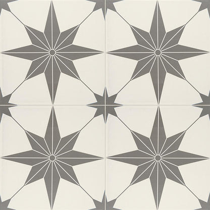 Memoir Jewel Black Square 12X12 Matte