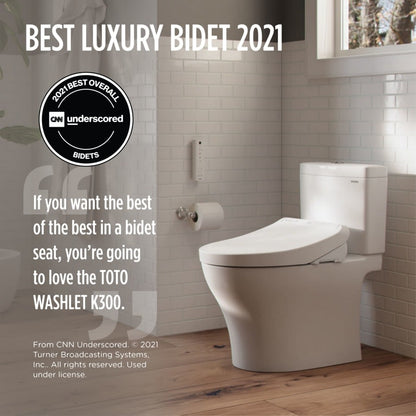 K300 Elongated Soft Close Bidet Seat