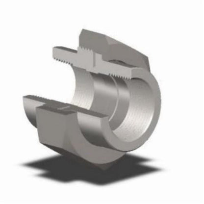 Union, 2 in, FNPT, SCH 80/XH, Forged Steel, 3000 lb