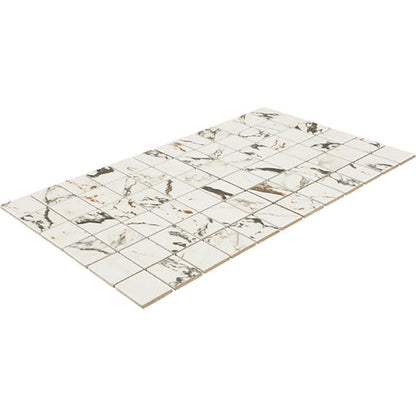 Panoramic Duet Calacatta Aries Square 48X48 Matte