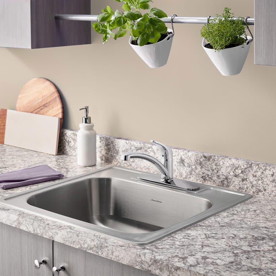 Colony Pro Single Handle Kitchen Faucet - Includes Escutcheon Plate