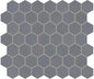 Moroccan Concrete Blue Gray Hexagon 1.5X1.5 Matte