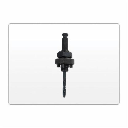 Standard Hole Saw Arbor, 1/2 in, 1/4 in, Pilot Drill, Steel