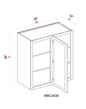 Wall Blind Corner Cabinet - 36"W x 36"H x 12"D