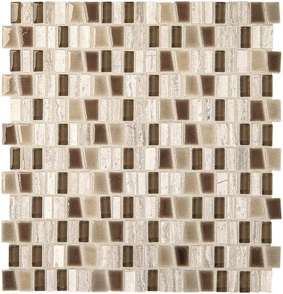 Midpark Mosaics Sandbox Trapezoid Random 1X1 Matte