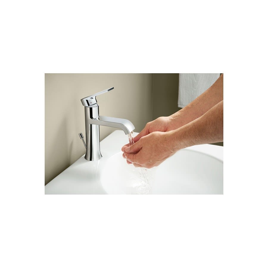 Genta™ Single Hole or Centerset Lavatory Faucet, ADA, 1 Handle, 1 or 3-Hole, 1.2 gpm, Polished Chrome