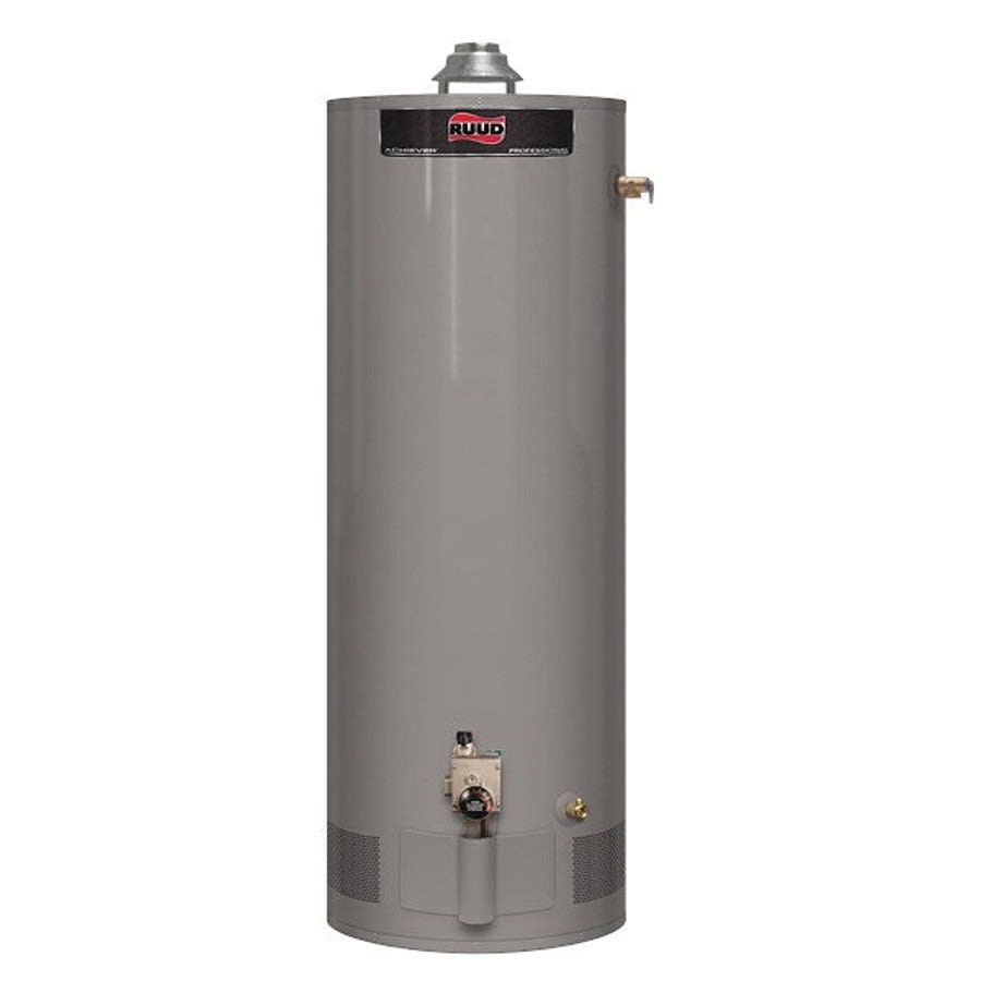 Atmospheric Short Residential Water Heater, 40 gal, Natural Gas, 38 Kbtu/hr, 0.58 Energy Factor