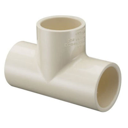 Tee, 1 in, Socket, SCH 40/STD, CPVC
