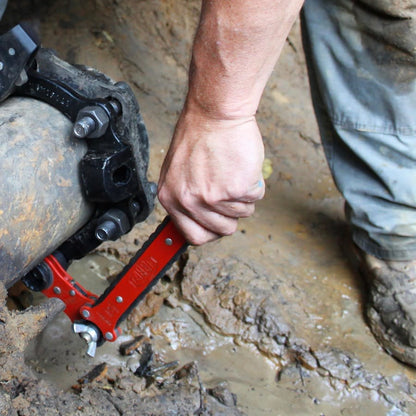 Thru-Bolt™ Dual Socket Adjustable Ratchet Wrench