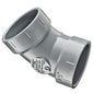 LabWaste® Acid Waste 45 deg Elbow, 3 in, CPVC