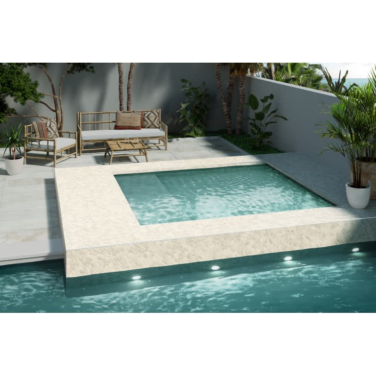FLAT RIVERA PEBB CR 12X12 MSH