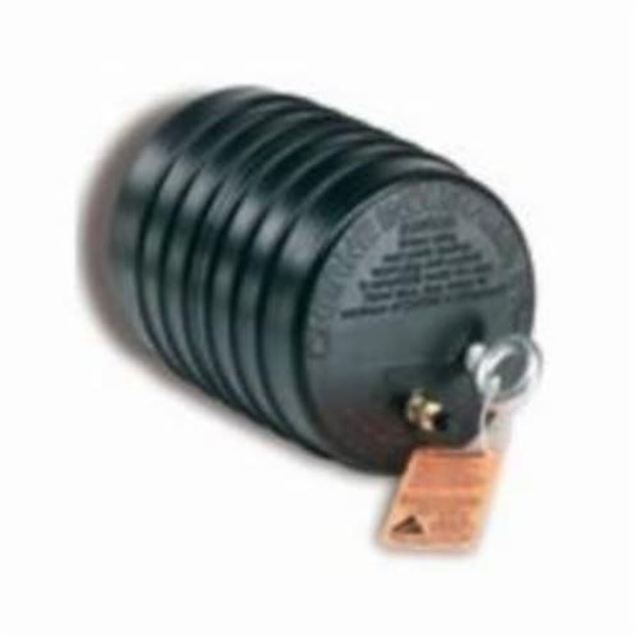 Pneumatic Pipe Plug, 10 in Pipe, 17 psi, Natural Rubber