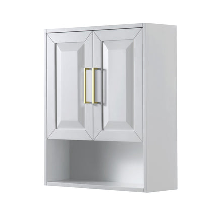 Daria Over-the-Toilet Bathroom Wall-Mounted Storage Cabinet - 25W x 30H x 9D