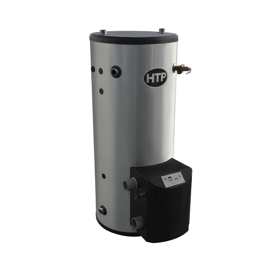 Power Direct Commercial Gas Water Heater, 100 gal, Natural/Propane, 199 Kbtu/hr, Ultra Low NOx