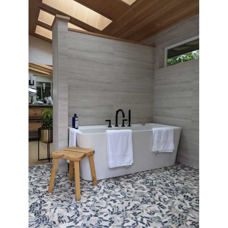 FLAT VENETIAN PEBB 4 CLR 12X12