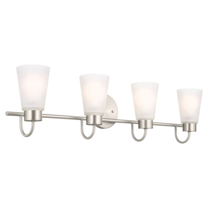 Erma 4 Light 33" Wide Vanity Light