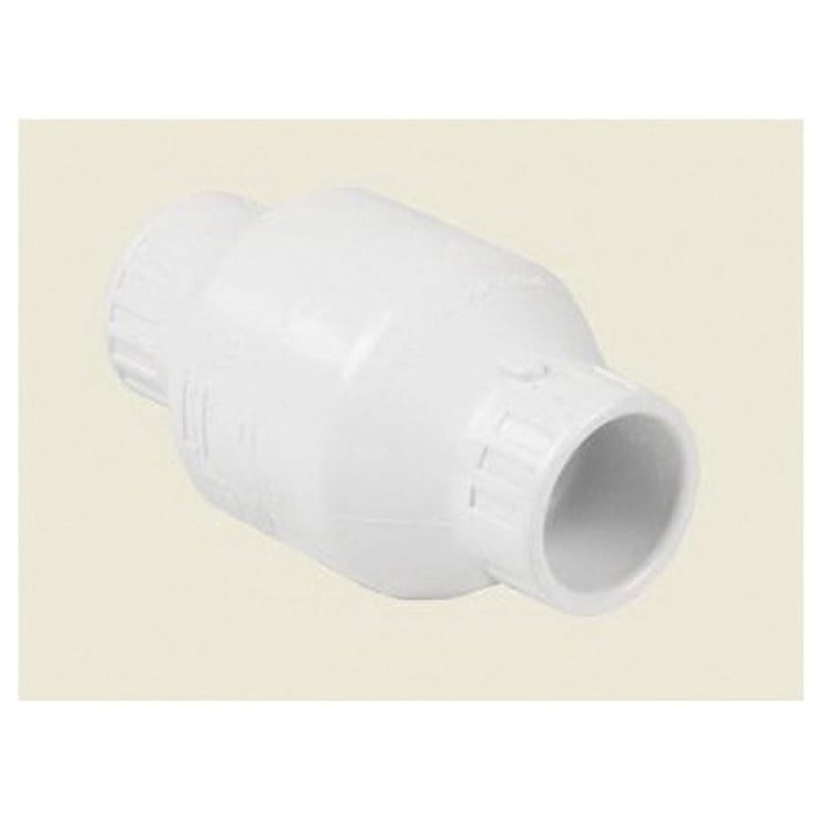 Swing Check Valve, 4 in, Socket, PVC