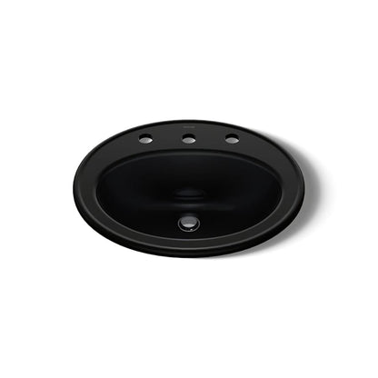 Pennington 16" Drop In Bathroom Sink with 3 Holes Drilled and Overflow