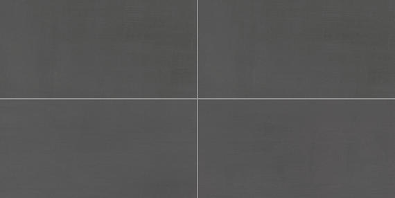 Subtle Strands Charcoal Rectangle 12X24 Matte