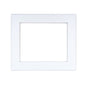 Plastic Faceplate for Quadtro, Center & Offset WMOB