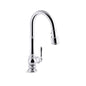 Artifacts® Kitchen Faucet, Deck Mount, ADA, 1 Lever Handle, 1-Hole, Polished Chrome