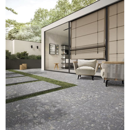 MIXT 2 PEBBLE GRAY R11 24X24