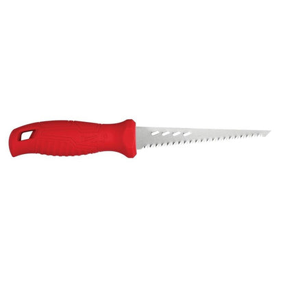 Rasping Jab Saw, 43 Cutting Edges, 6 in L Steel Blade, Plastic Handle