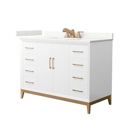 Amici Single Bathroom Vanity - 48W x 35.25H x 22D