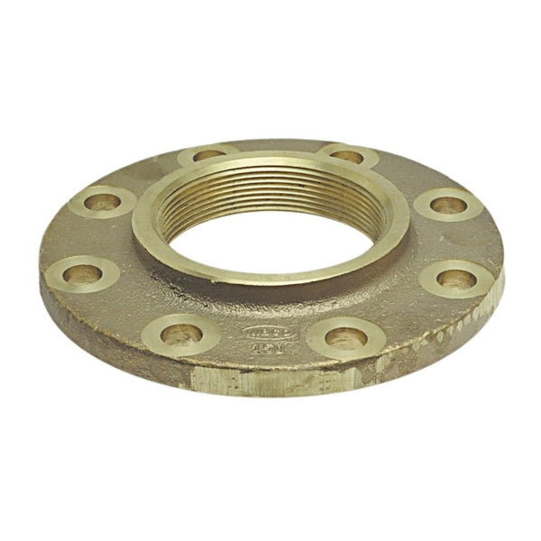 Companion Flange, 4 in, FNPT, 9 in OD, (8) 3/4 in Bolt Holes, 150 lb