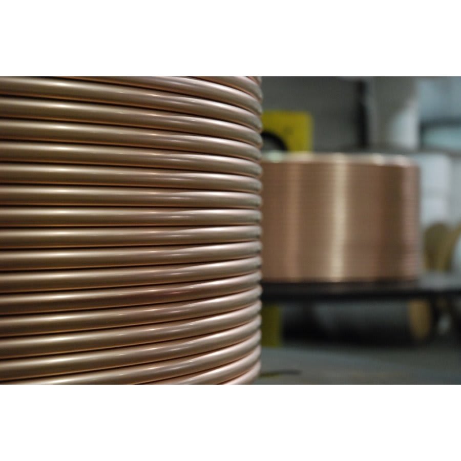 Single Line Insulated Line Set, 3/4 in Suction Line, 1/2 in THK, 50 ft L, White
