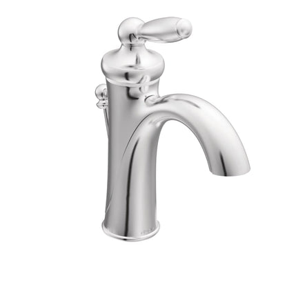 Single Handle Single Hole Bathroom Faucet from the Brantford Collection (Valve Included)