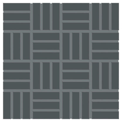 Color Wheel Mosaic Matte Chalkboard Straight Joint 1X6 Matte