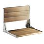 Wall Mounted Wood Shower Seat from the Home Care Collection