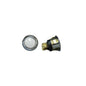 Standard Illum Activation Button White with Chrome Ring