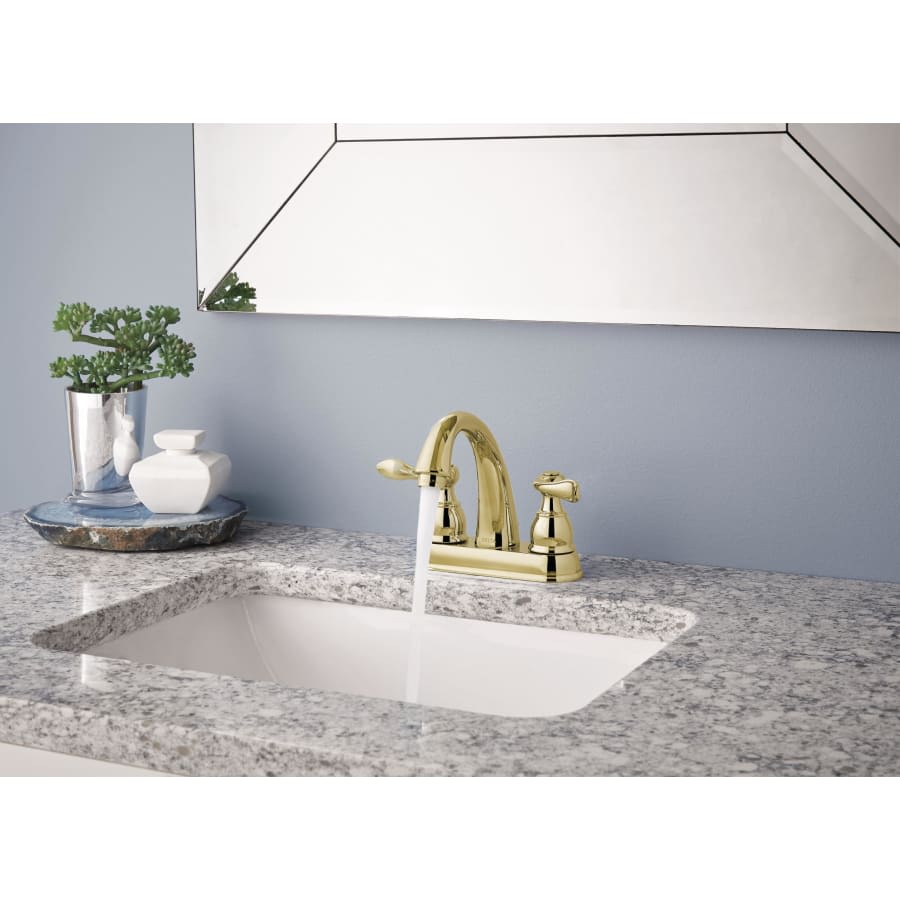 Windemere Centerset Bathroom Faucet with Pop-Up Drain Assembly - Includes Lifetime Warranty