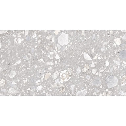 MIXT 2 PEBBL SILVR R11 12X24