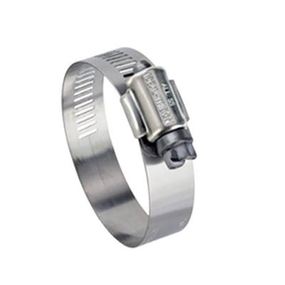 87 Series Hose Clamp, 1-7/8 to 5 in, Clamping, #72 Trade, 301 Stainless Steel Band, 305 Stainless Steel Bolt