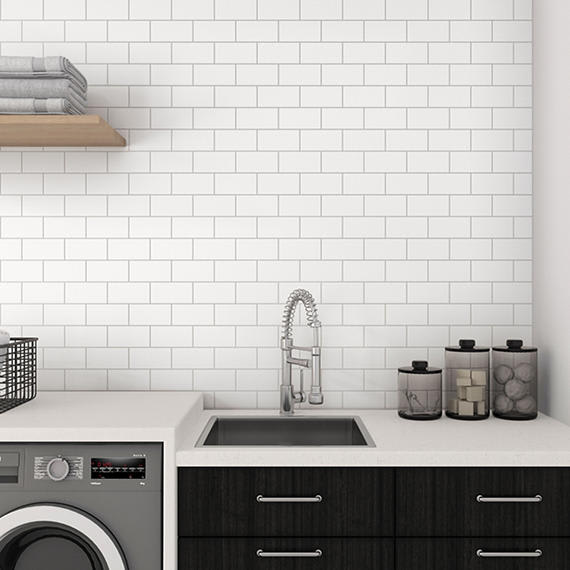 Marble Contempo White Hexagon 2X2 Honed