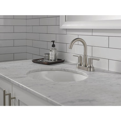 Trinsic 1.2 GPM Centerset Bathroom Faucet with Metal Push-Pop Drain Assembly