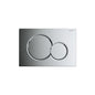 Sigma01 Actuator Plate, Plastic, Polished Chrome