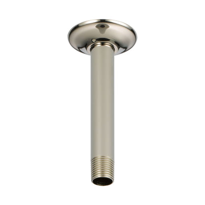 Essential 6" Ceiling Mounted Shower Arm and Flange