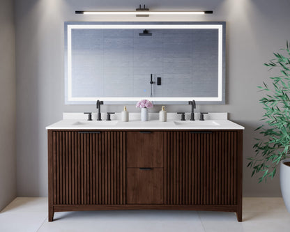 Palmilla Double Bathroom Vanity - 72W x 35H x 22D