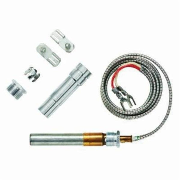 Thermopile, 35 in L, 750 mV, Liquid Propane, Natural Gas Gas, Import