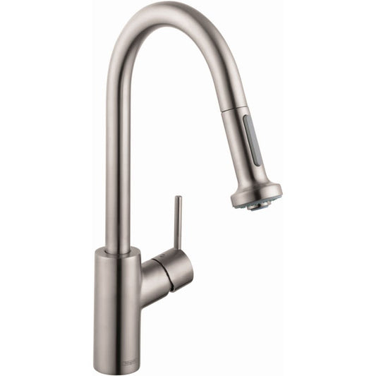 Talis SÂ² 1.75 GPM Pull-Down Kitchen Faucet HighArc Spout with Magnetic Docking & Non-Locking Spray Diverter - Limited Lifetime Warranty