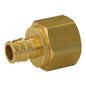 Female Adapter, 3/4 in, Expansion PEX x FNPT, Brass