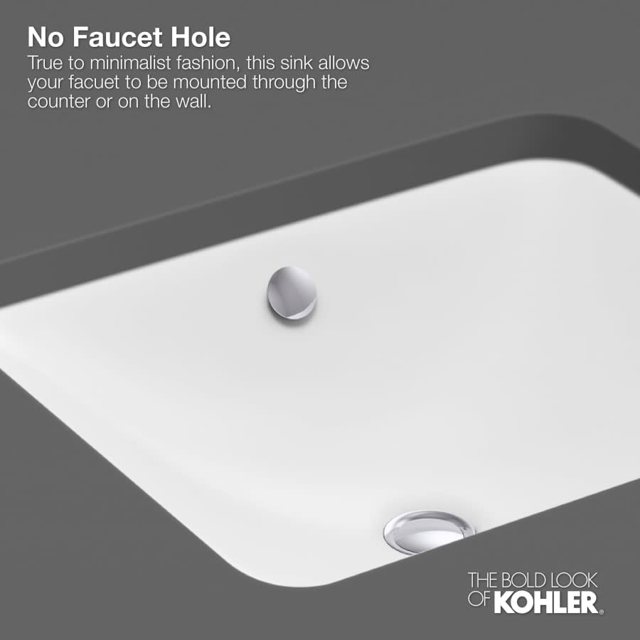 Archer 19-7/8" Undermount Bathroom Sink with Overflow