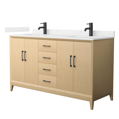Janna Double Bathroom Vanity - 60W x 35.25H x 22D