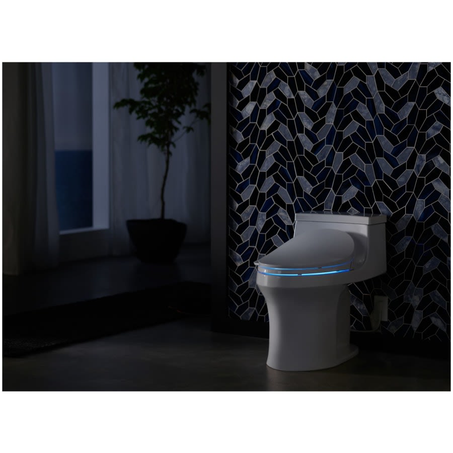 C3-230 Elongated Bidet Seat with Touchscreen Remote Control and Nightlight Technology