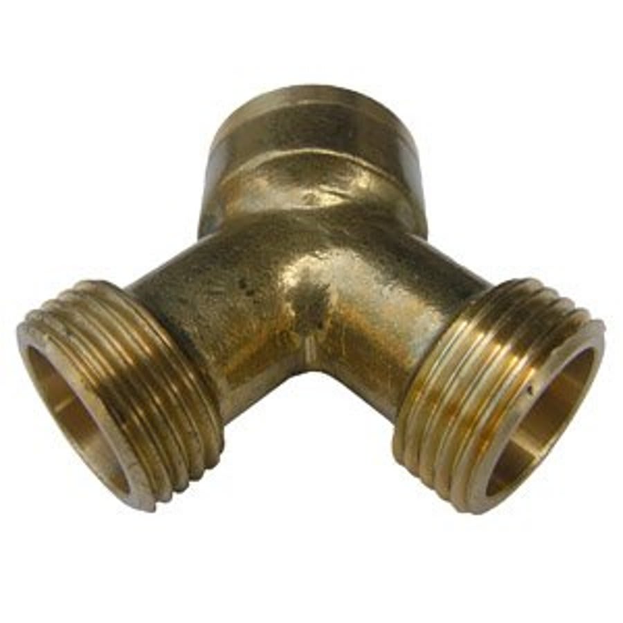 Cd Brass Hose Wye